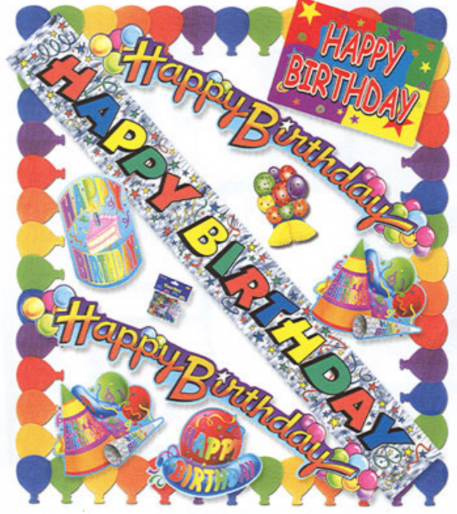 Decorating Kit: Birthday Party Kit Assortment for 8 main image